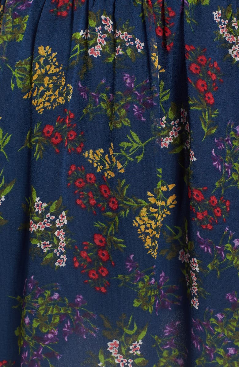 Ella Moss Poetic Garden Silk Dress, Alternate, color, 