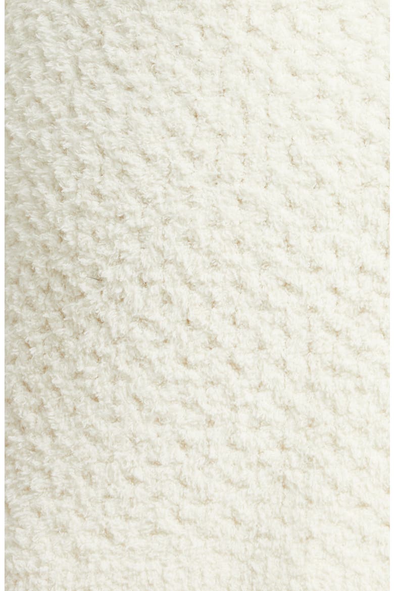 Honeycomb Shawl Collar Cardigan, Alternate, color, CREAM
