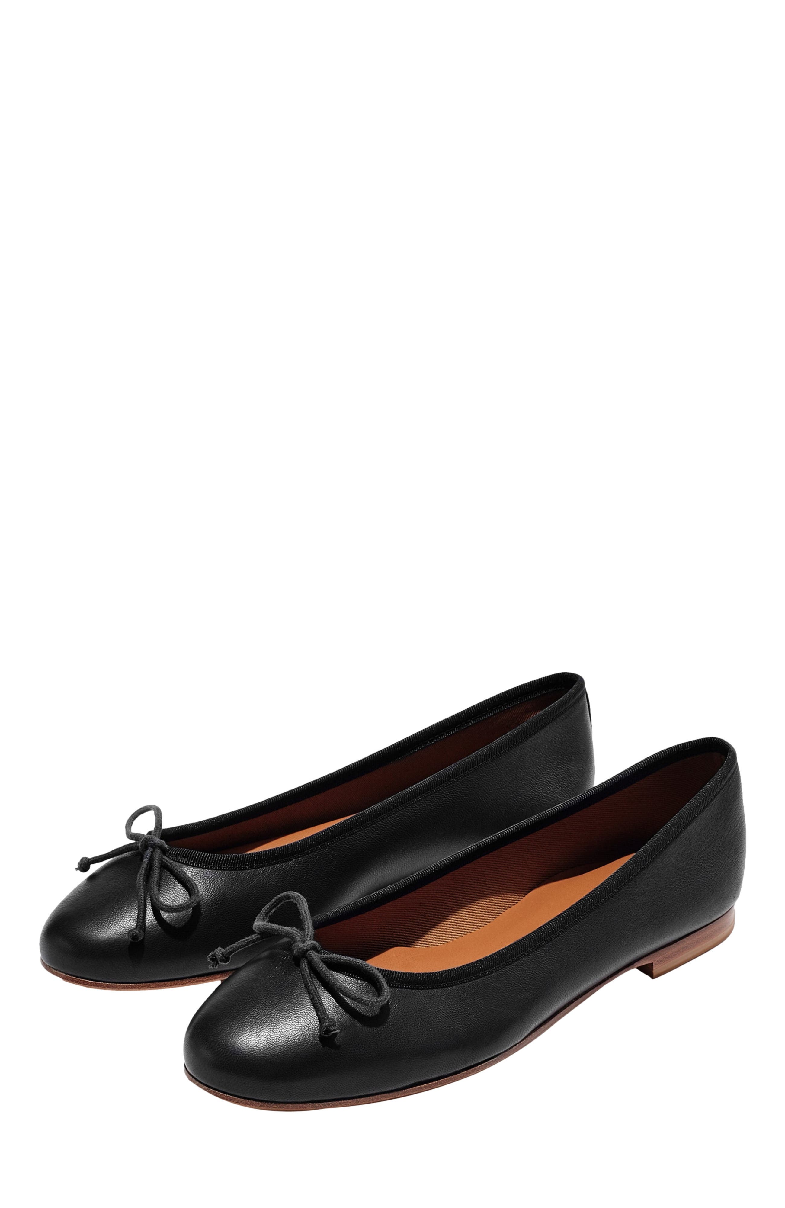 MARGAUX The Demi Flat, Alternate, color, Black Nappa