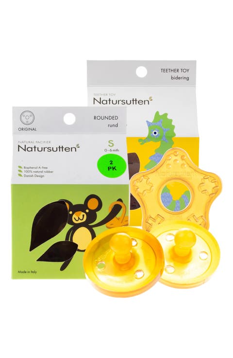Pacifier & Teether Toy Set