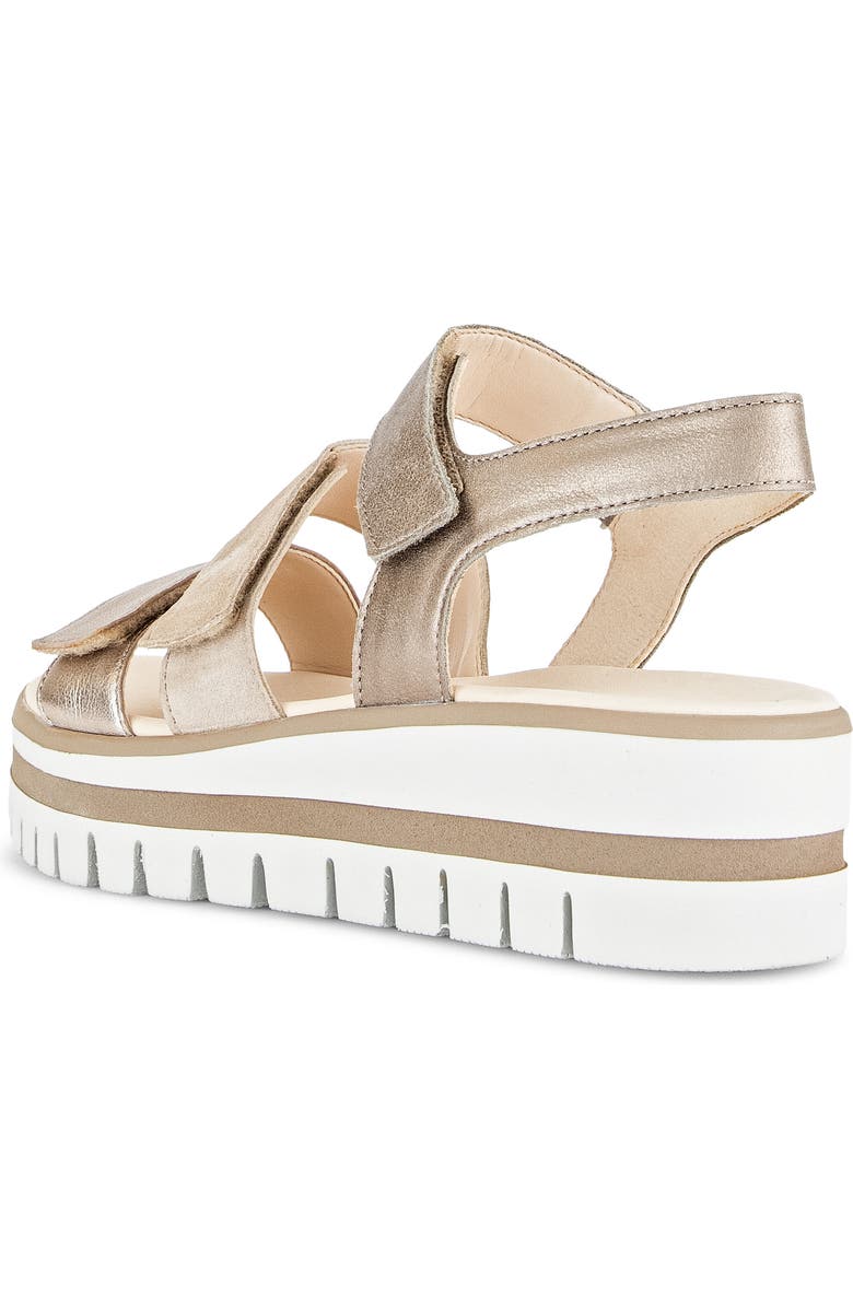 Gabor Strappy Wedge Sandal, Alternate, color,