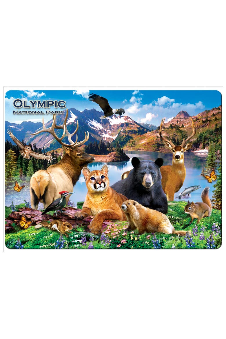 Olympic National Park 48pc Tray Puzzle, Main, color, Multicolor