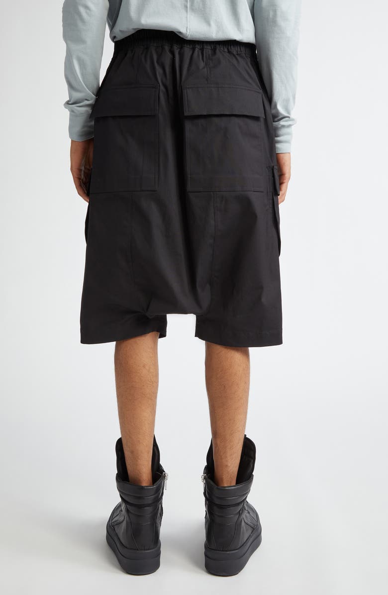 Rick Owens Cargo Shorts, Alternate, color, 