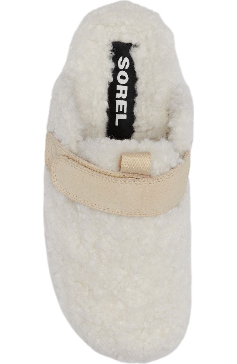 SOREL Viibe Faux Shearling Clog, Alternate, color, Natural/ Bleached Ceramic