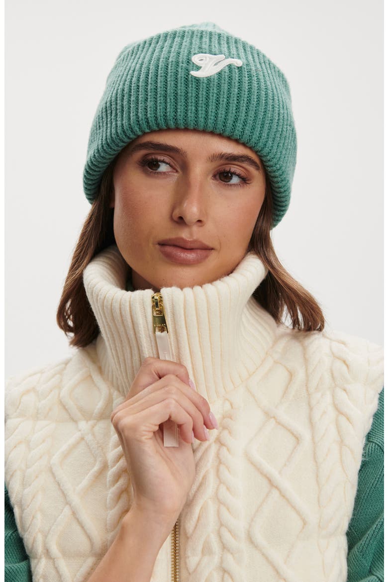 Irina Cable Quilted Puffer Vest, Alternate, color, EGRET
