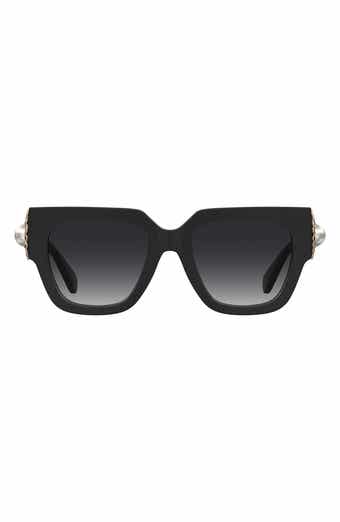 Moschino 52mm Gradient Square Sunglasses