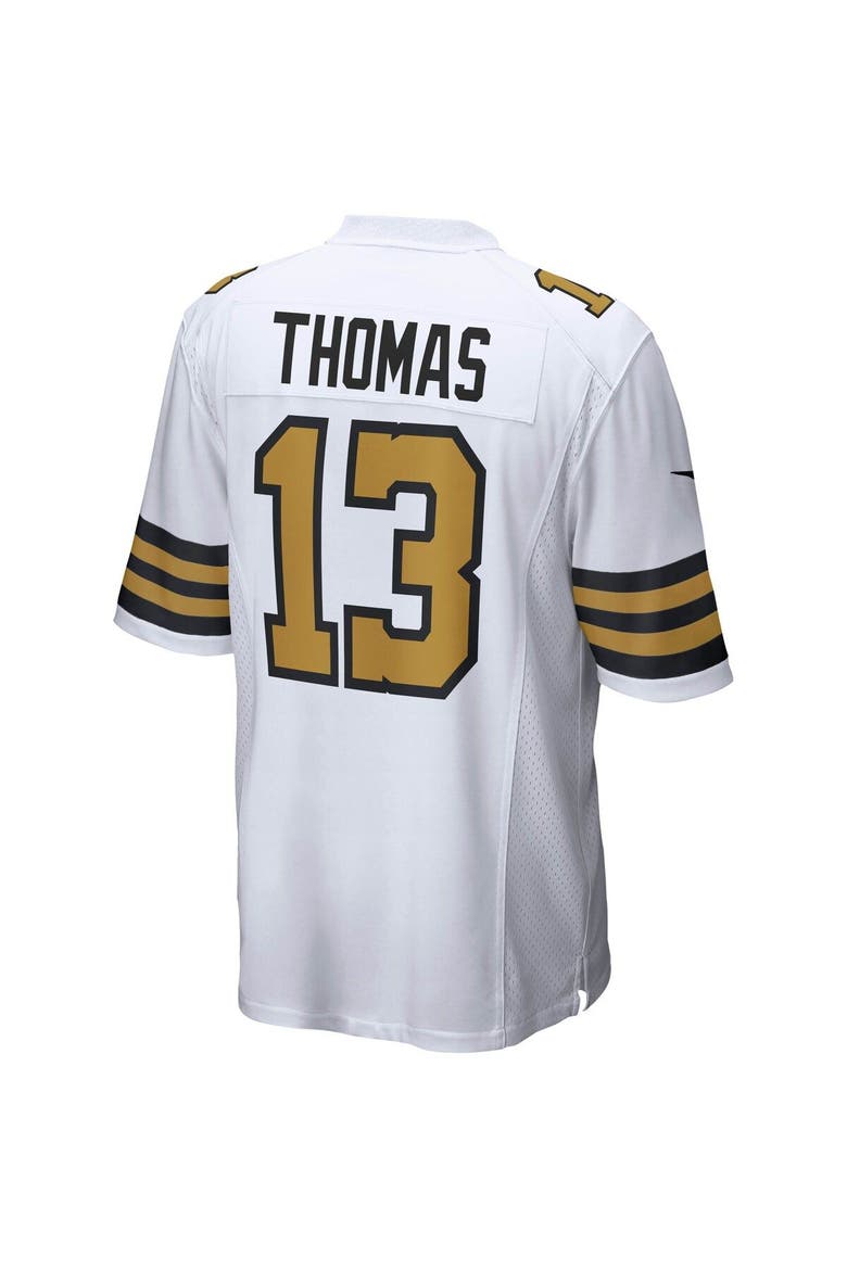 Men's Nike Michael Thomas White New Orleans Saints Alternate Game Jersey, Alternate, color, White