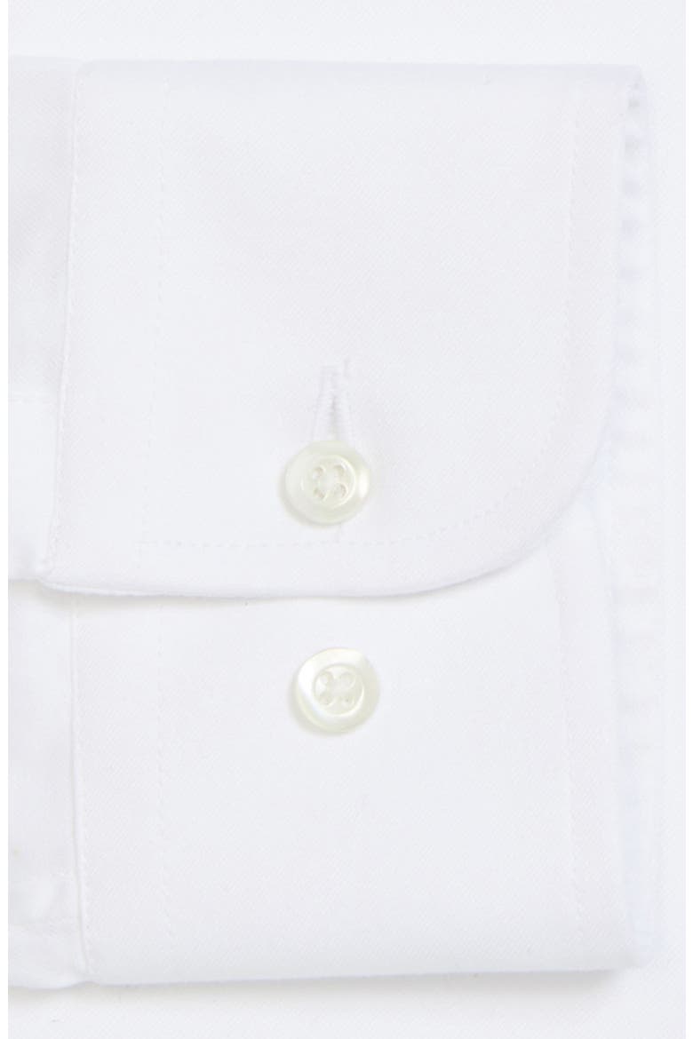 Modern Fit Stretch Solid Dress Shirt, Alternate, color, SOLID WHITE