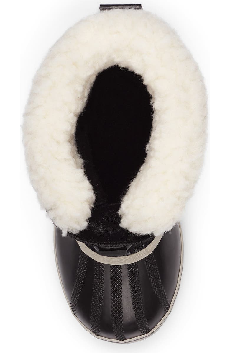 SOREL Kids' Yoot Pac Waterproof Snow Boot, Alternate, color, Black