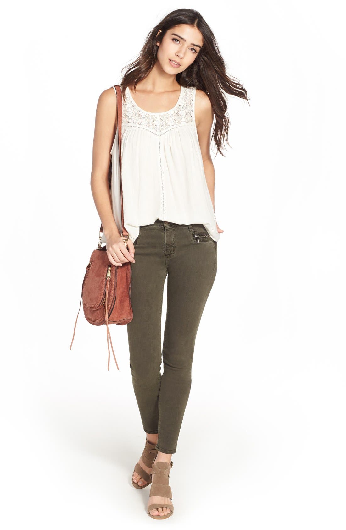 Vanity Saddle Bag, Alternate, color, WHISKEY