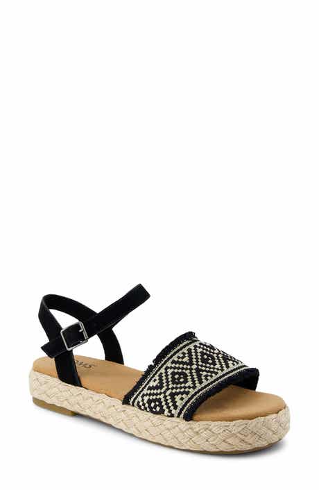 TOMS Abby Flatform Espadrille Sandal