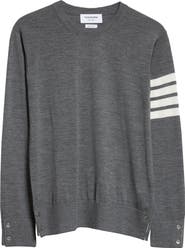 Thom Browne Men's 4-Bar Merino Wool Sweater