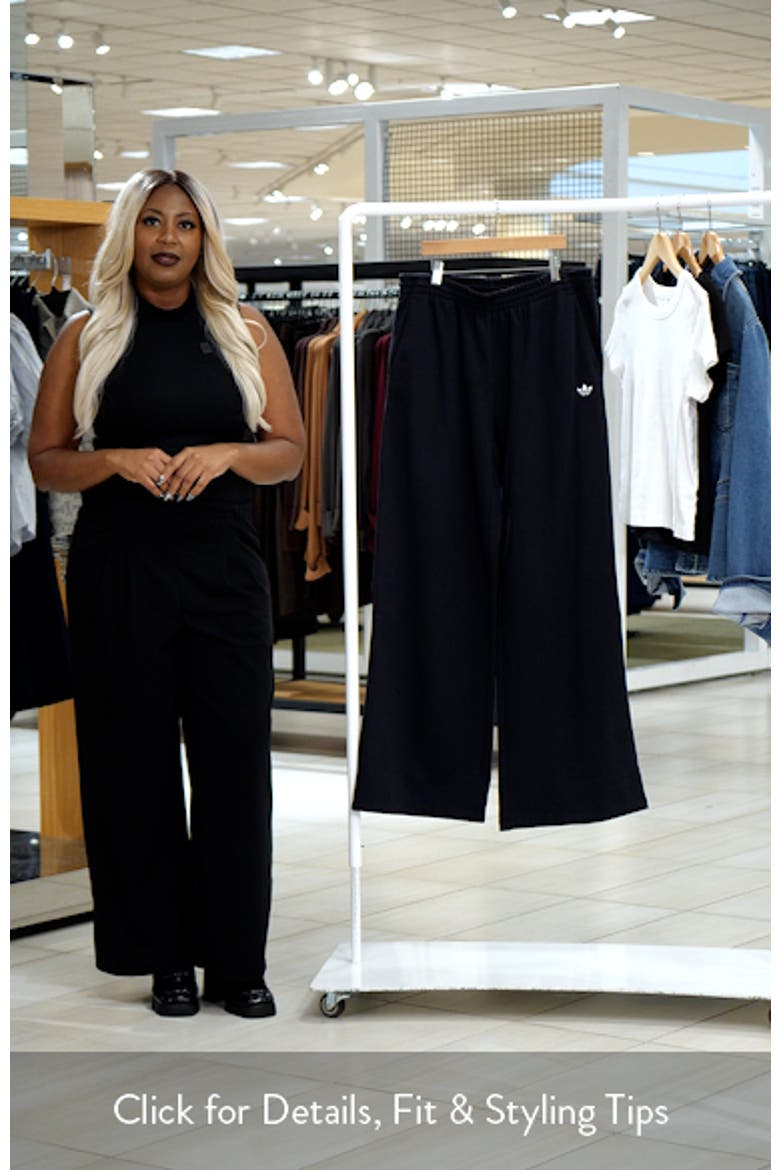 Essentials Fleece Wide Leg Pants video
