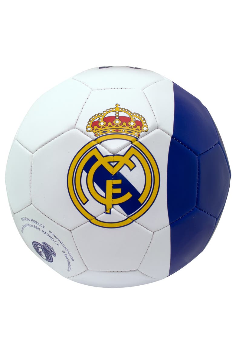 Official Real Madrid Soccer Ball, Size 5, Main, color, Multicolored