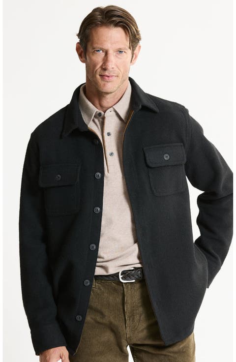 Wool Blend Overshirt