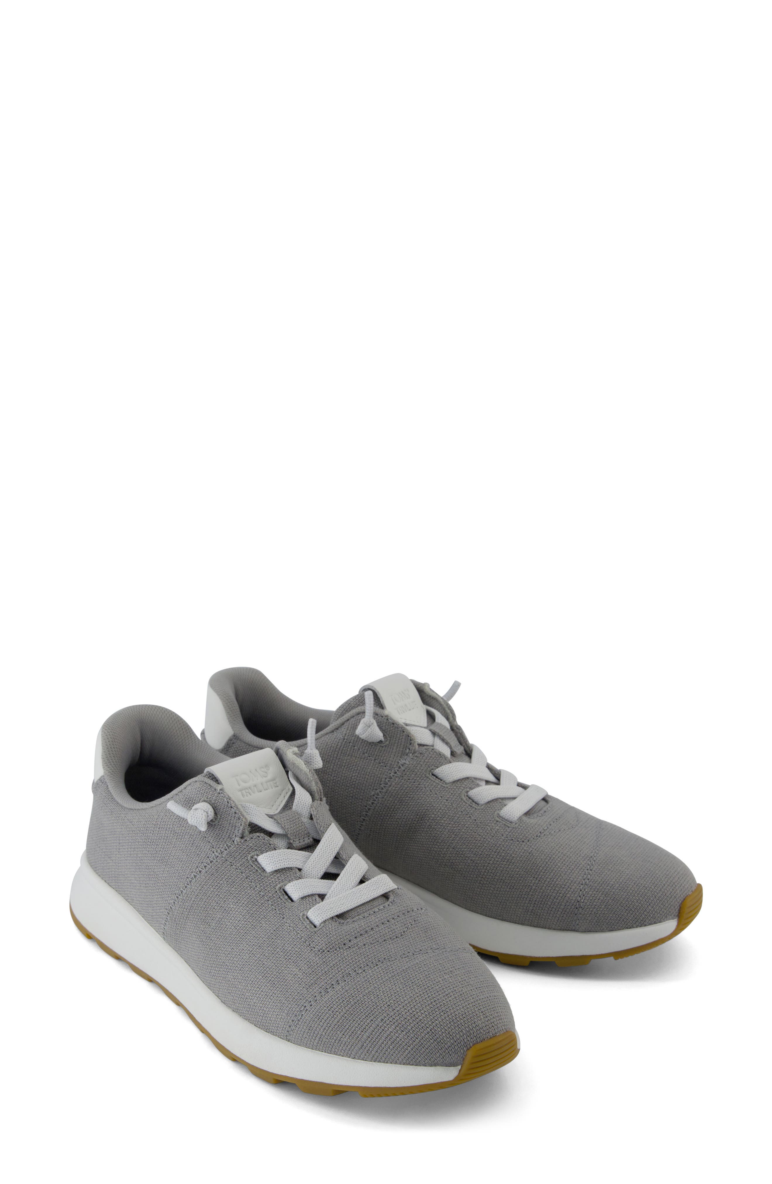 TOMS TRVL Lite Cabrillo Sneaker, Alternate, color, Drizzle Grey Heritage Canvas