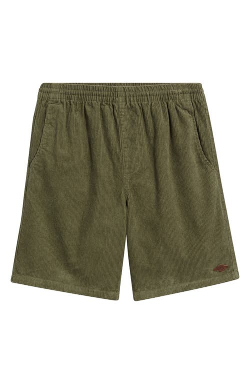 Rip Curl Classic Surf Corduroy Volley Shorts In Green