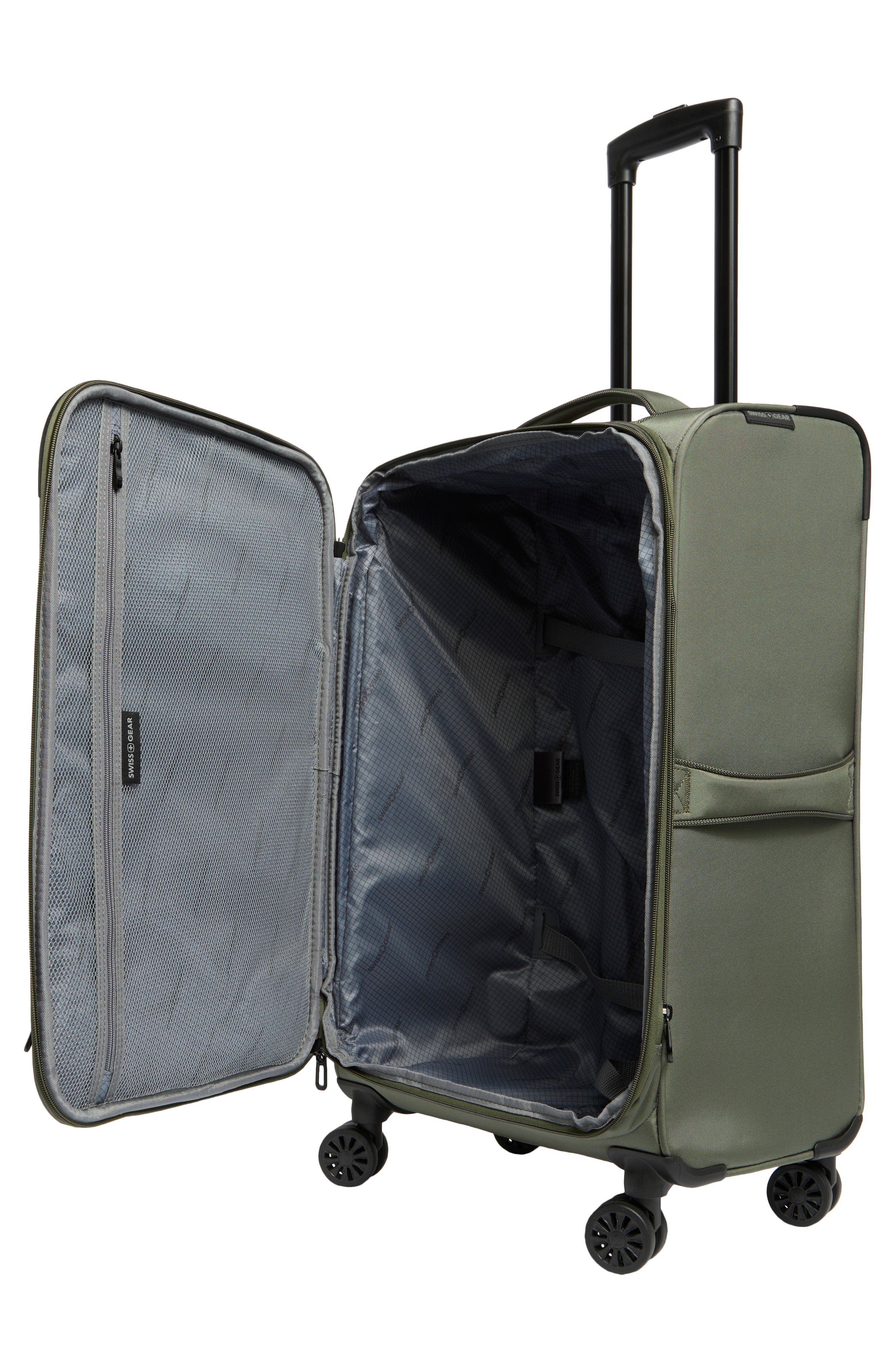 SWISSGEAR SW3460 24-Inch Softside Spinner Luggage, Alternate, color, 