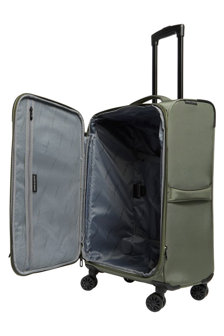 SW3460 24-Inch Softside Spinner Luggage, Alternate, color, OLIVE GREEN