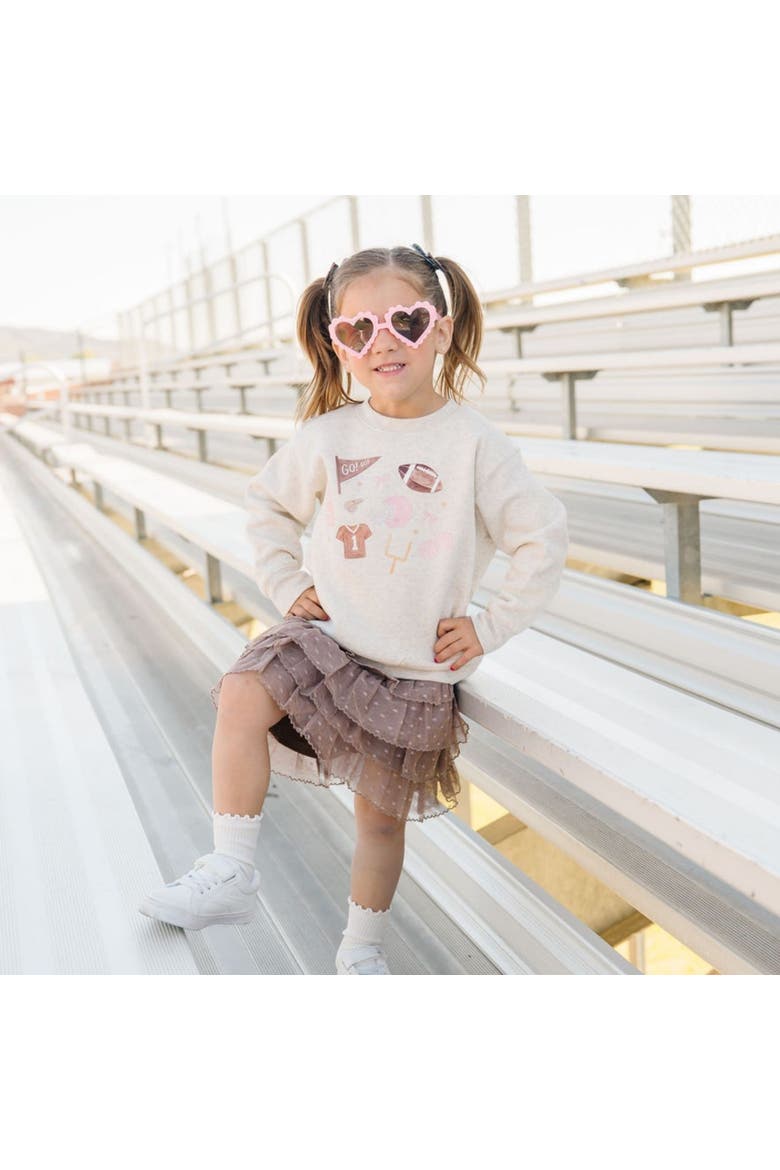 Coco Ruffle Tutu Skirt, Alternate, color, Brown