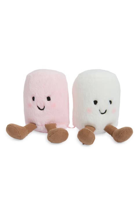 Amuseable Set of 2 Marshmallow Plushies