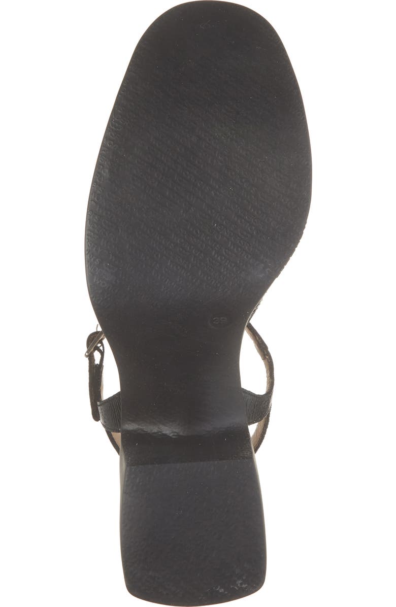 Wonders Ankle Strap Platform Pump, Alternate, color, Lack Black