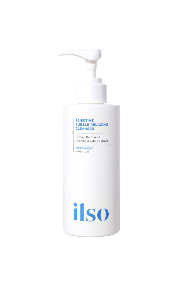Ilso Sensitive Bubble Relaxing Cleanser, Main, color, NO COLOR