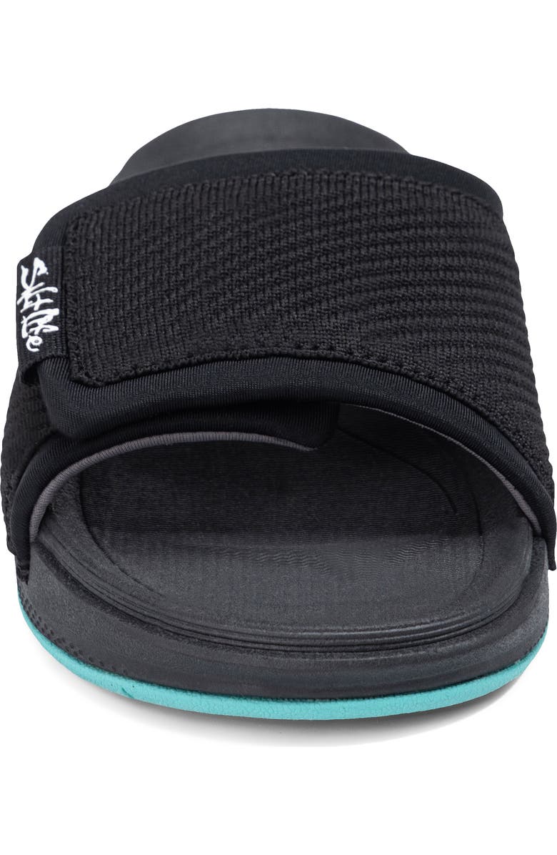 Salt Life Kids' The Breakwater Sandal, Alternate, color, Black/Teal