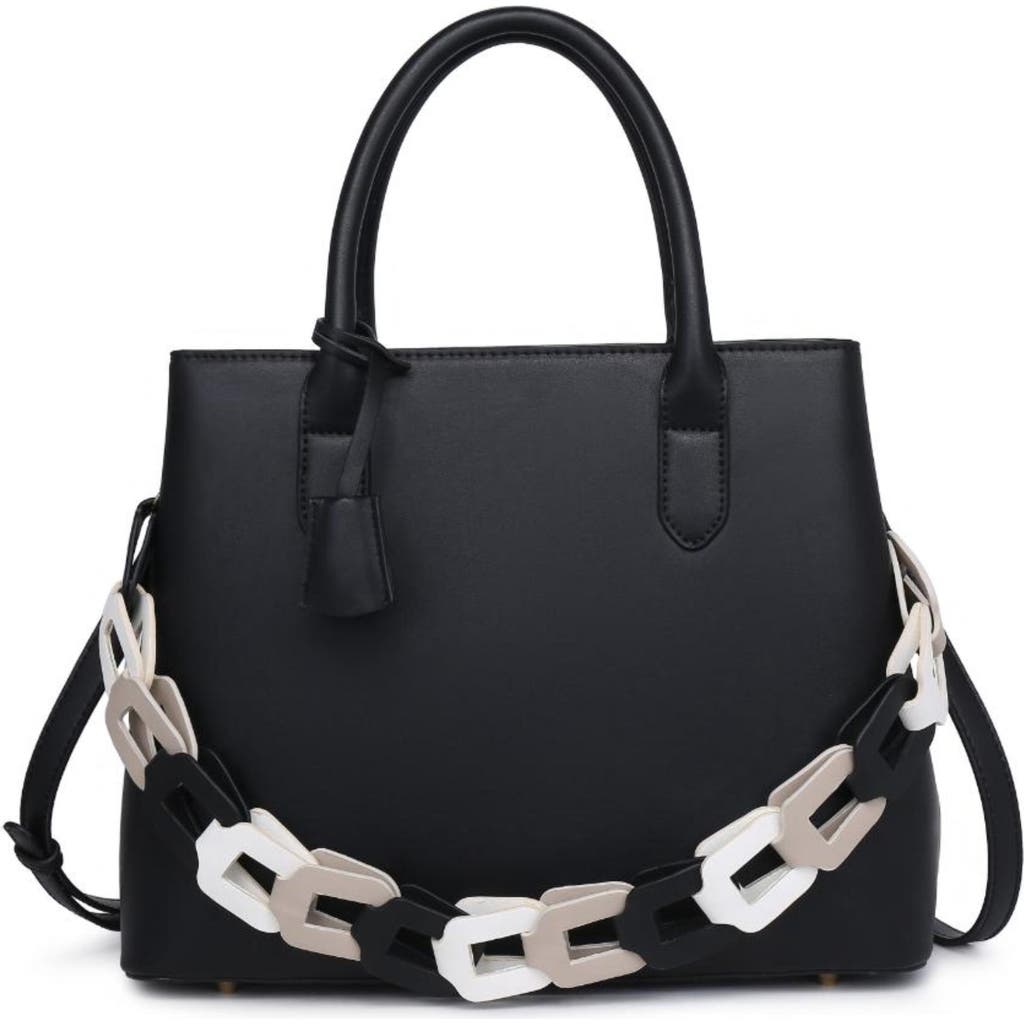 Moda Luxe Regalina Satchel In Black