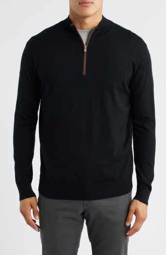 Peter Millar Autumn Crest Merino Wool Blend Quarter Zip Sweater