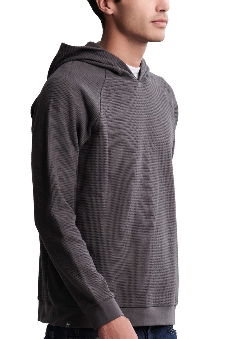 Thermal Cotton Hoodie, Alternate, color, CARBON