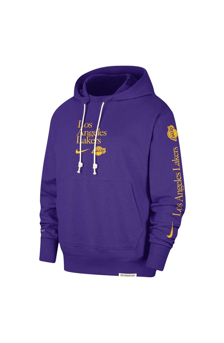 Nike Men's Nike Purple Los Angeles Lakers Authentic Performance Pullover Hoodie, Alternate, color, Purple