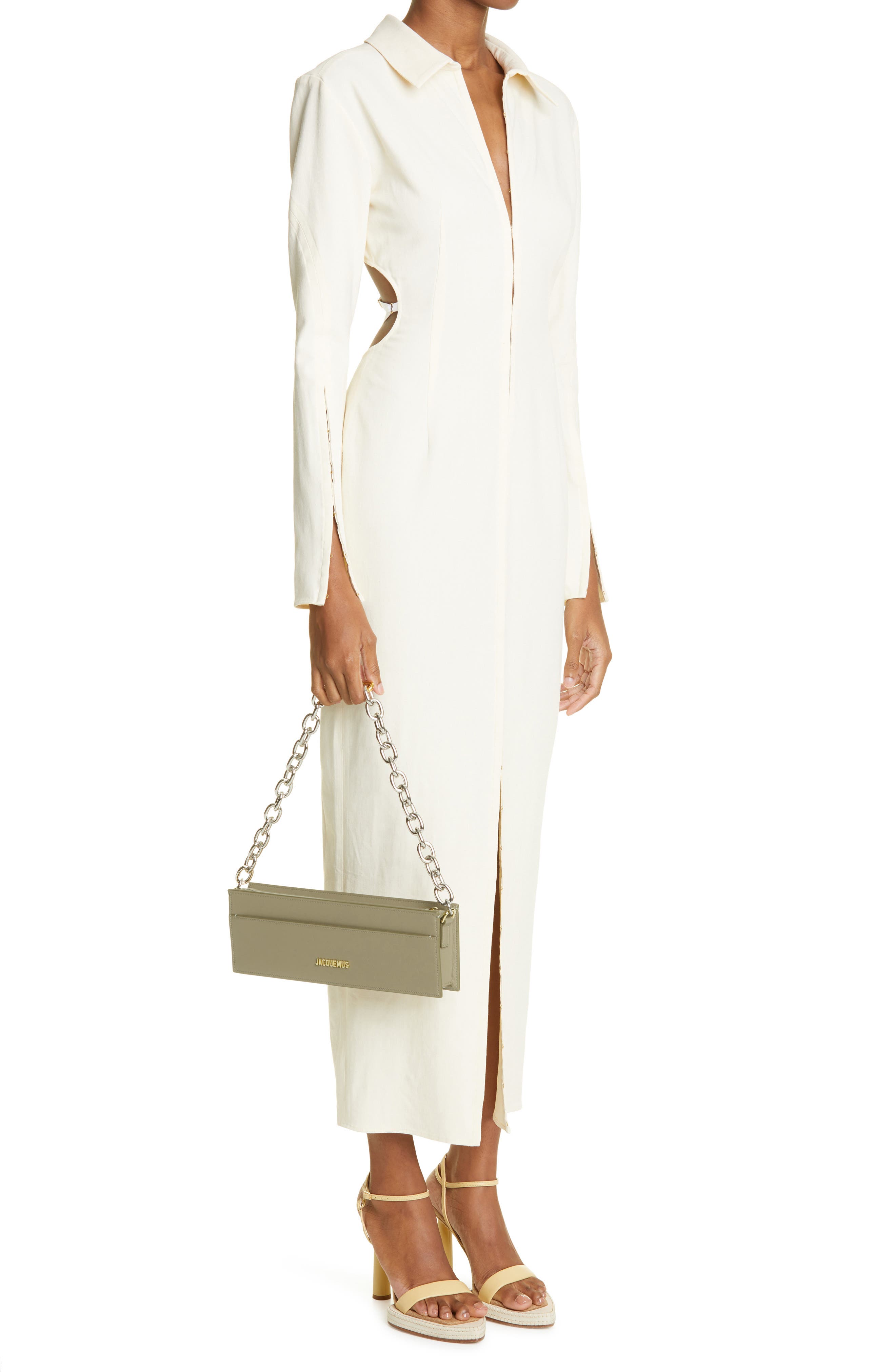 Jacquemus Le Sac Ciuciu Leather Handbag, Alternate, color, 