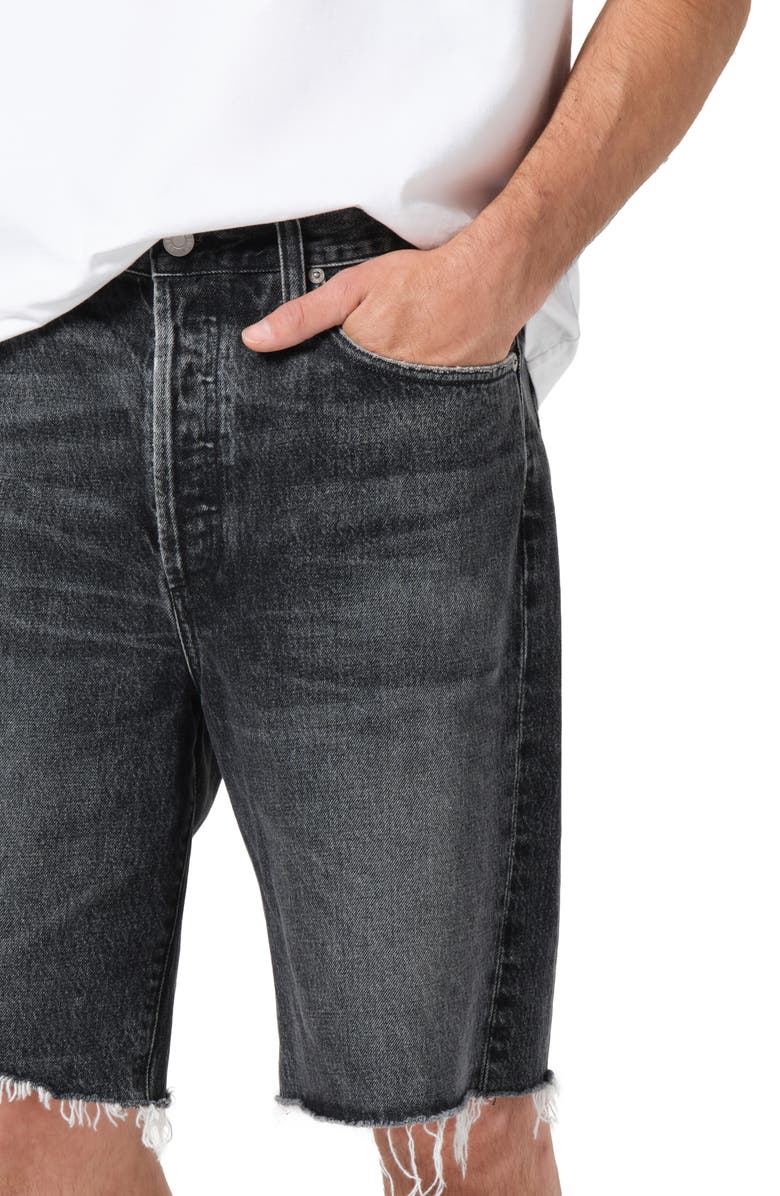 AGOLDE Anson Cutoff Denim Shorts, Alternate, color,