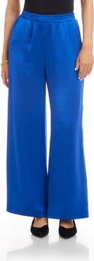 Karen Kane Wide Leg Satin Pants