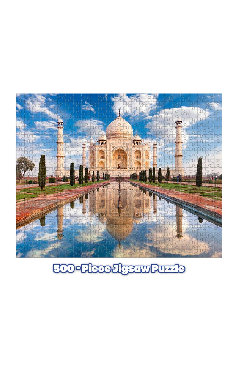 Toynk Taj Mahal At Sunrise India Puzzle For Adults And Kids | 500 Piece Jigsaw Puzzle, Alternate, color, Multi-Color