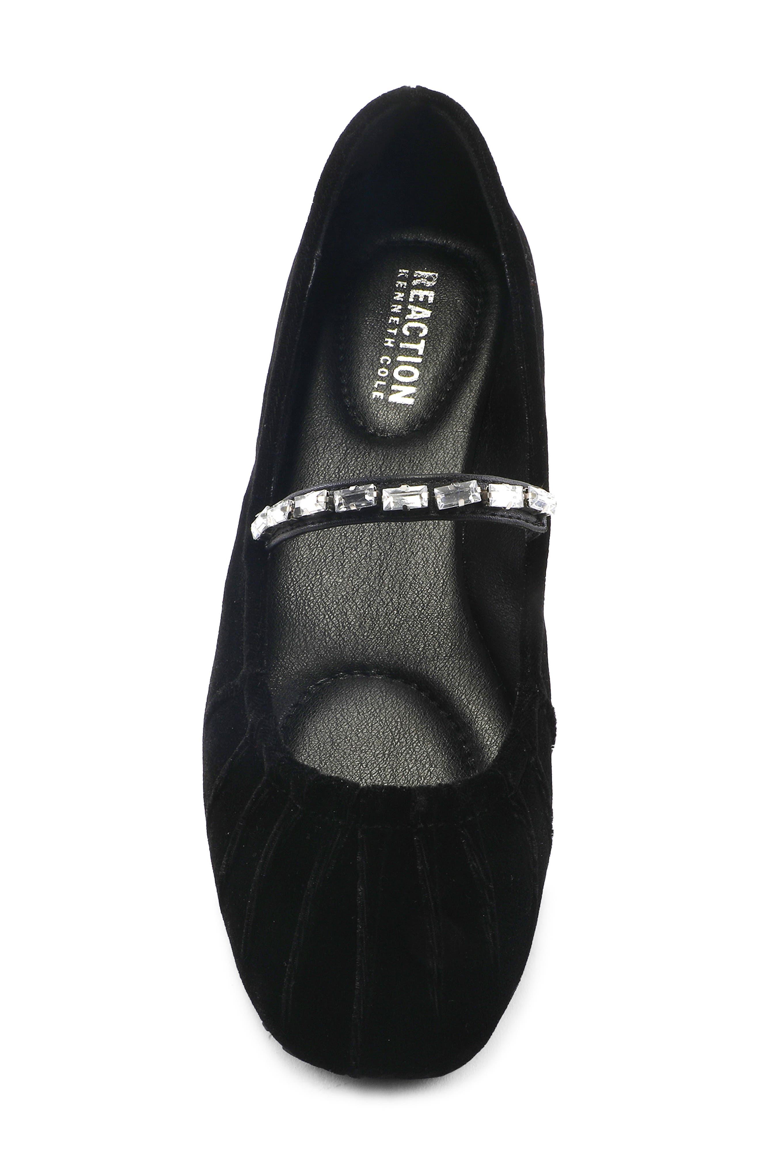 Eimar Mary Jane Flat, Alternate, color, BLACK VELVET