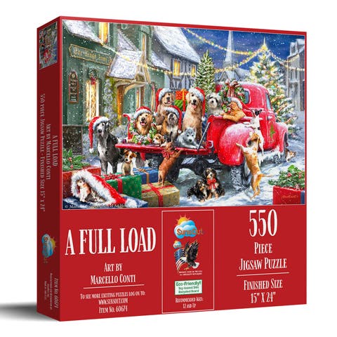 A Full Load 550 piece Jigsaw Puzzle for Adults
