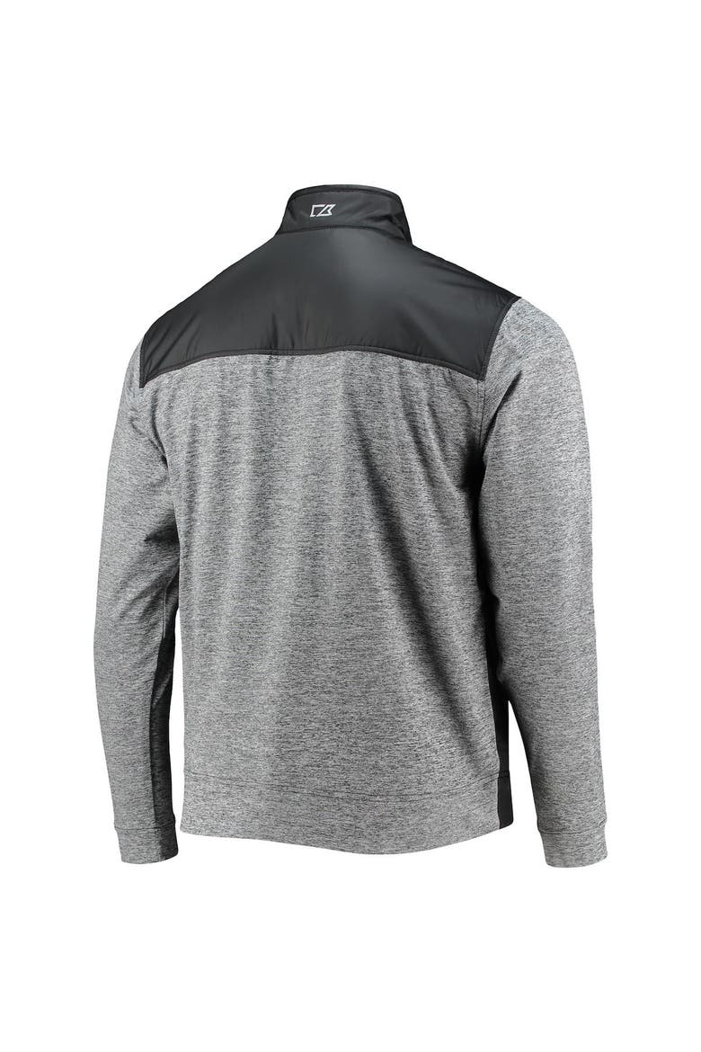 Stealth Hybrid Quilted Full Zip Jacket, Alternate, color, Black