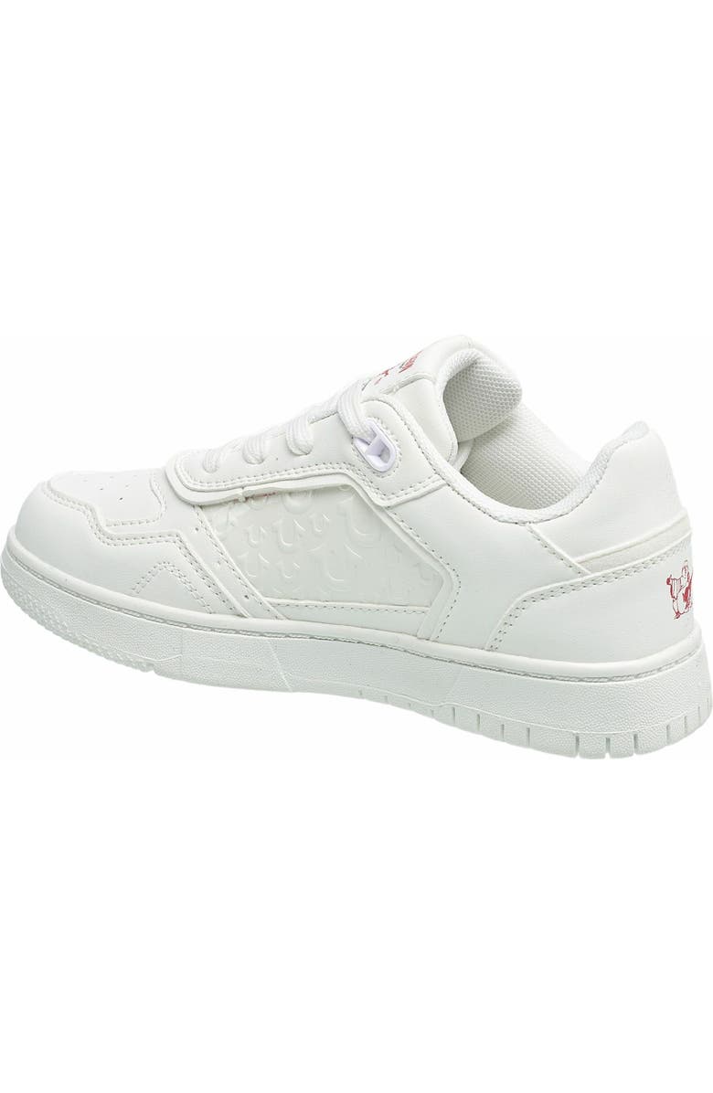 True Religion Boy's Jones Court Sneaker, Alternate, color, White