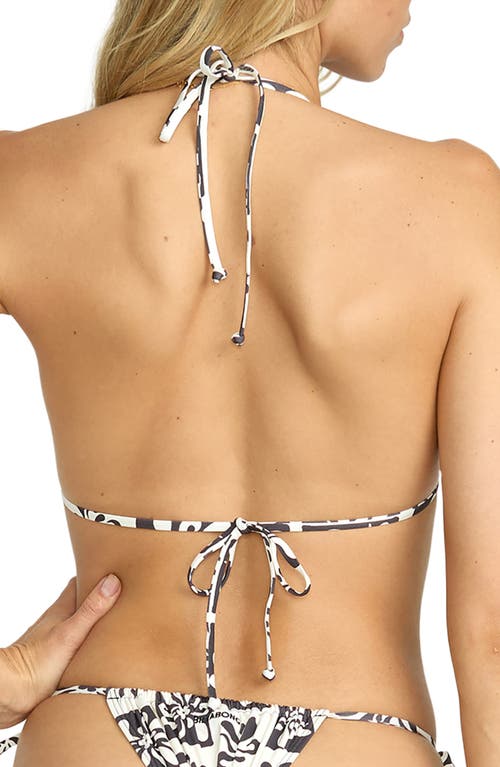 Billabong Ur A Legand Remi Triangle Bikini Top In Blue