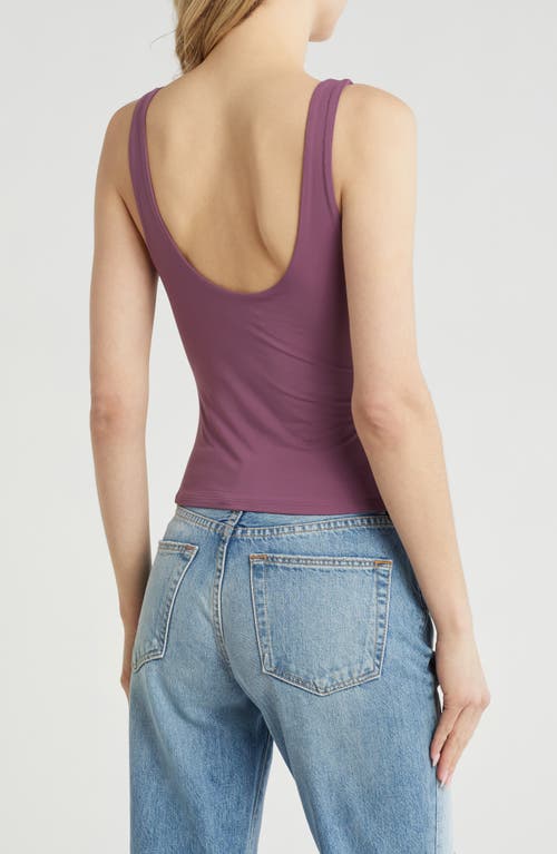 Leith Scoop Neck Fitted Tank