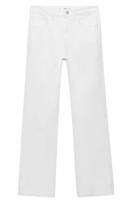 MANGO Matilda Mid Rise Straight Leg Jeans