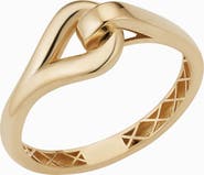 Oradina 14K Gold Forever Linked Ring