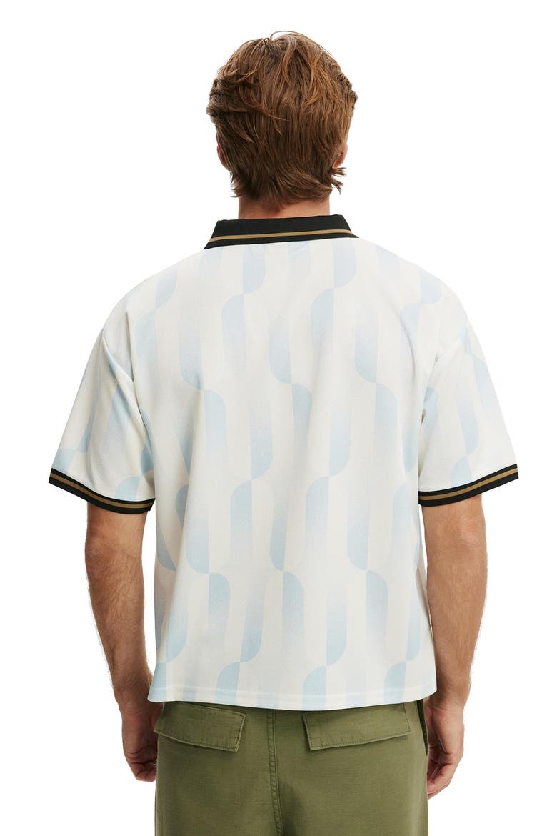 Men's Cropped Sports Jersey, Alternate, color, Light Blue  Vintage White