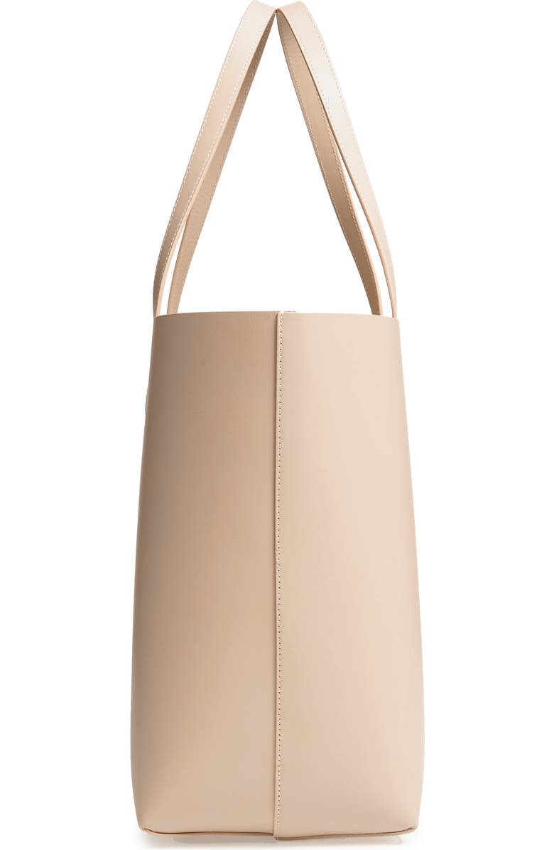 Mansur Gavriel Large Leather Tote, Alternate, color,