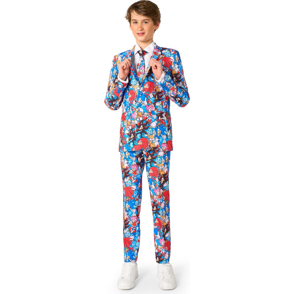 Opposuits Kids' Sonic The Hedgehog™ Two-piece Suit & Tie Set