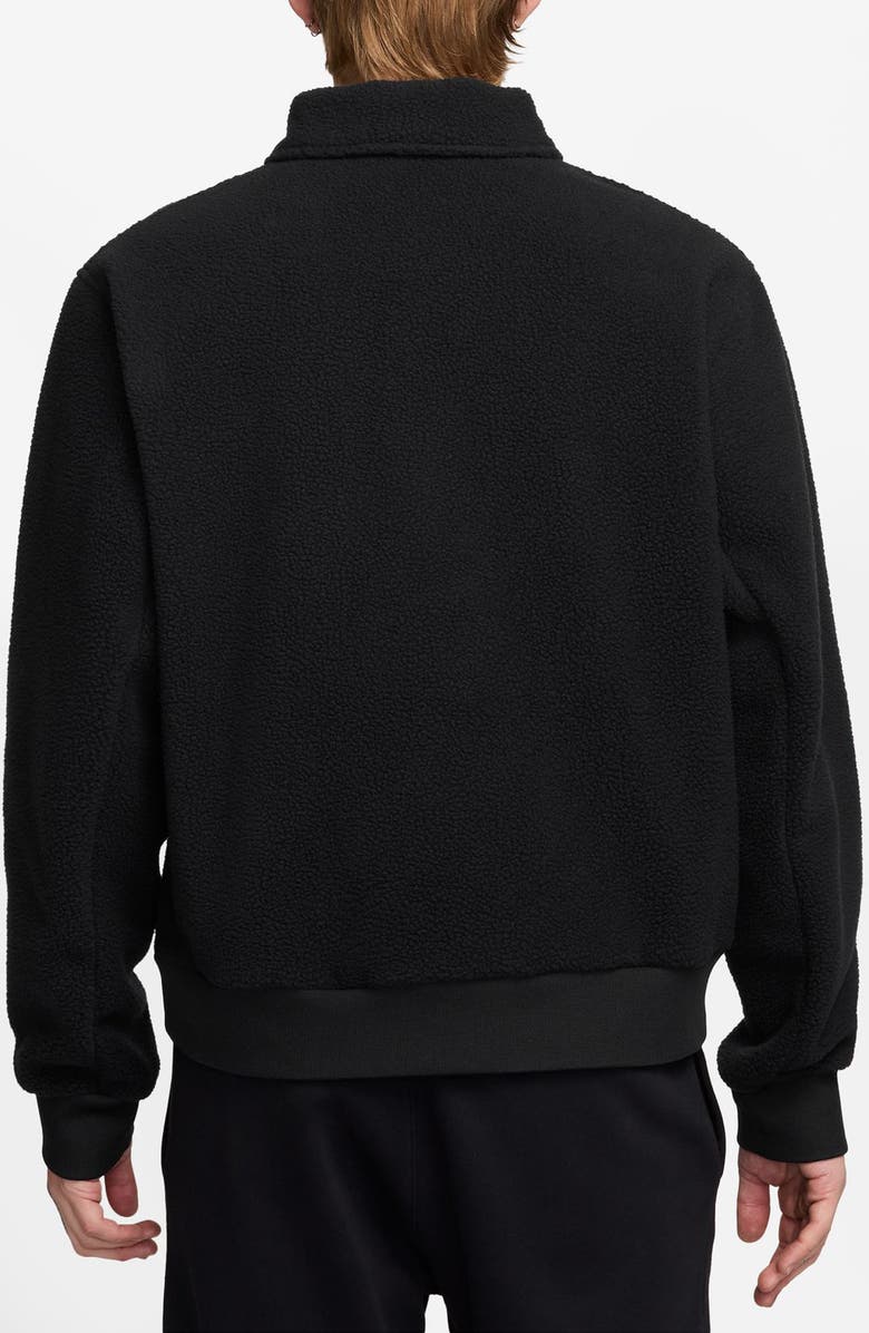 Nike Club Fleece Coach's Jacket, Alternate, color, Black/ White