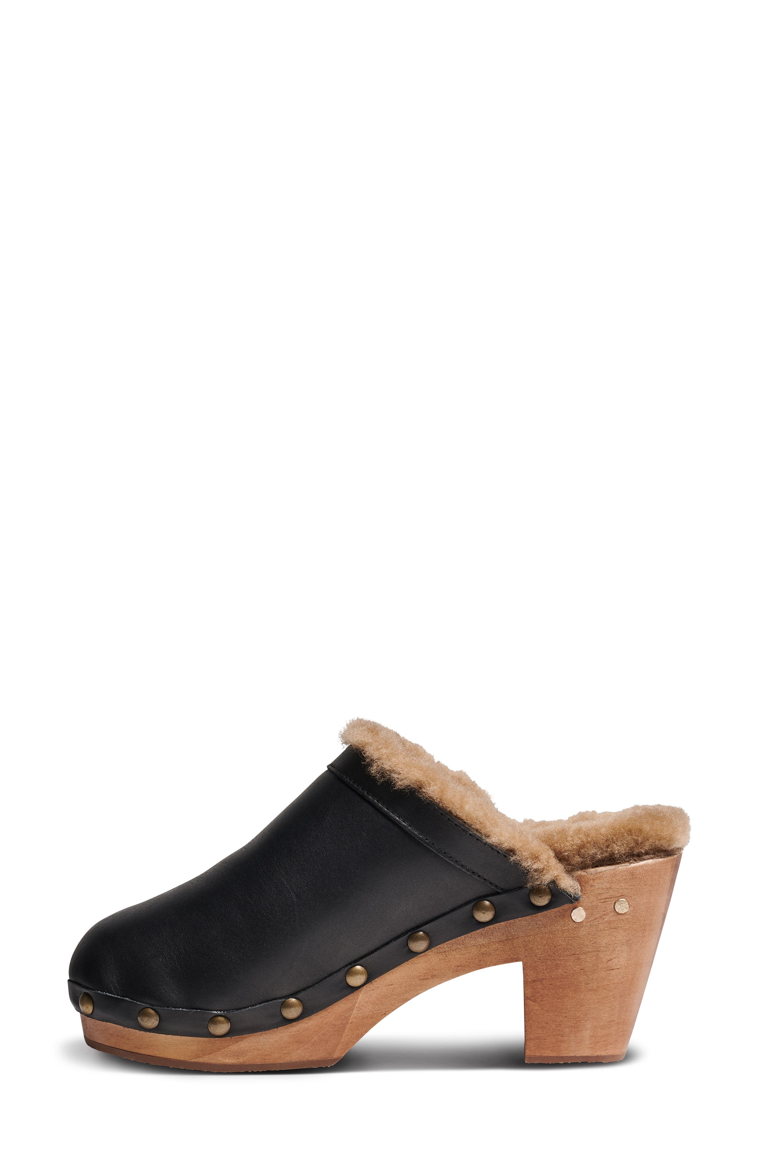 Beek Woodpecker Genuine Shearling Clog, Alternate, color, 