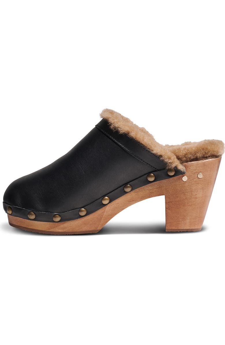 Beek Woodpecker Genuine Shearling Clog, Alternate, color,